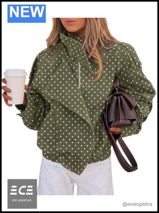 Other - Oversized Faux Suede Jacket Stand Collar Zip Fall Coat